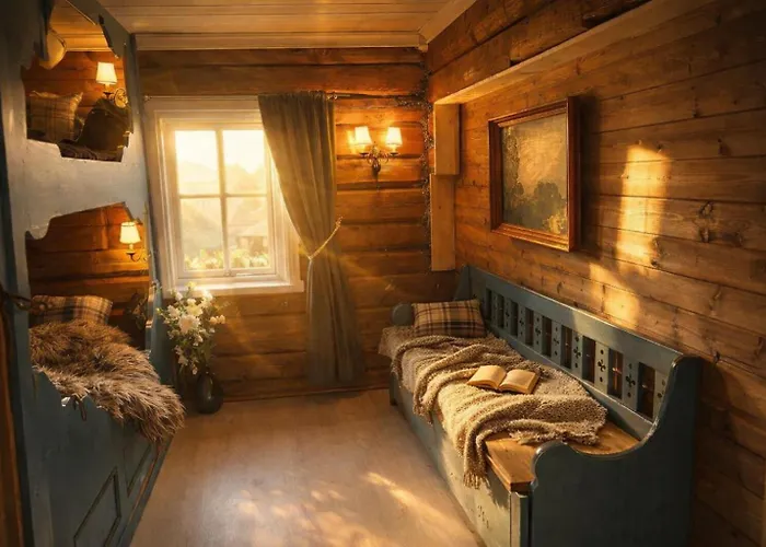 Traditional Timber Farm With Sauna & Wi-fi Feriehus